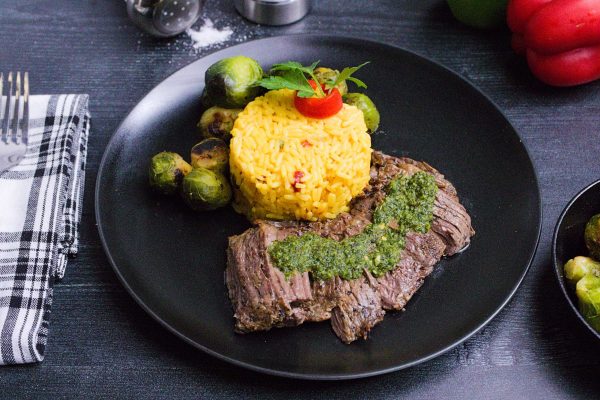 Clean Eats Meal Prep Chimichurri Skirt Steak