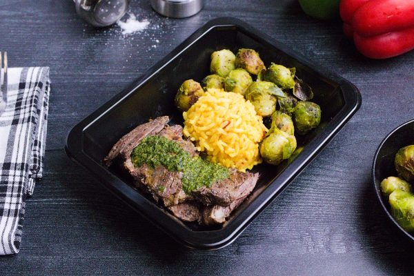 Clean Eats Meal Prep Chimichurri Skirt Steak