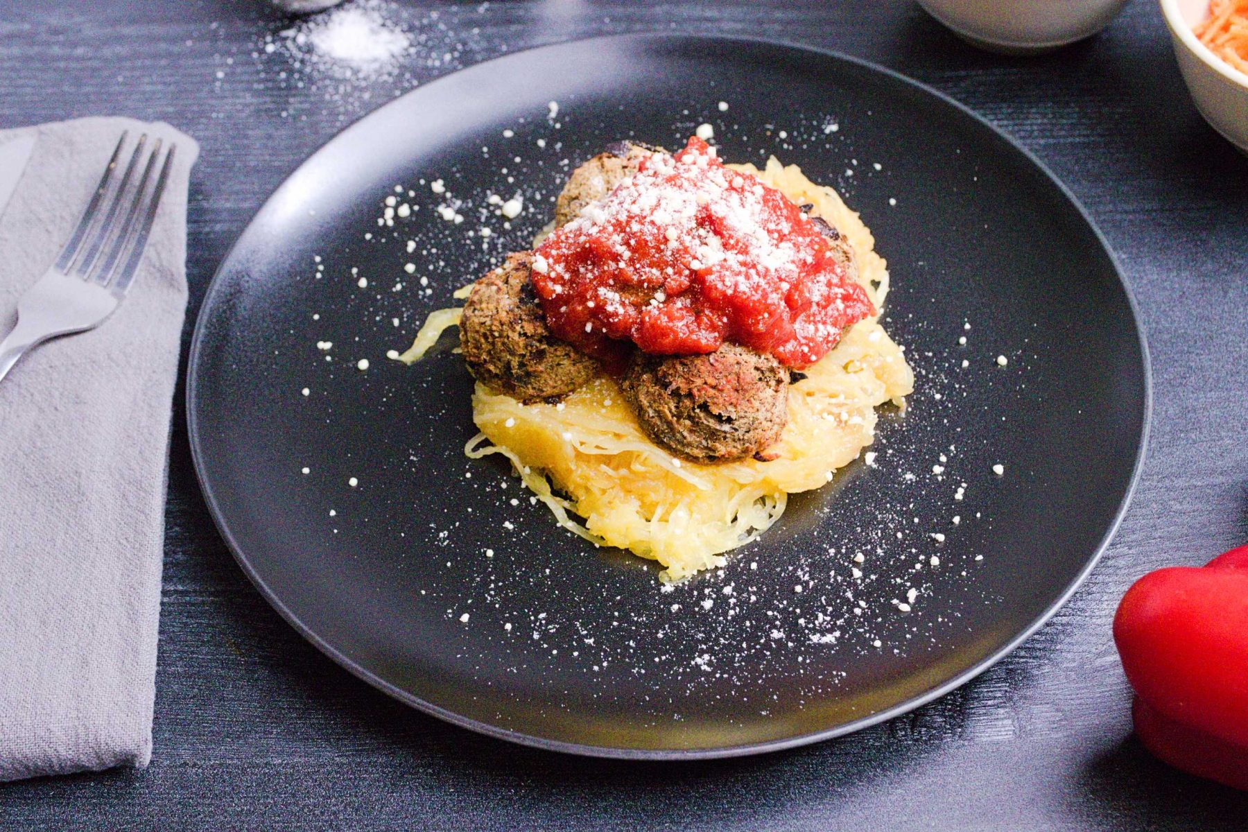 Eggplant Meatless Balls Clean Eats Meal Prep