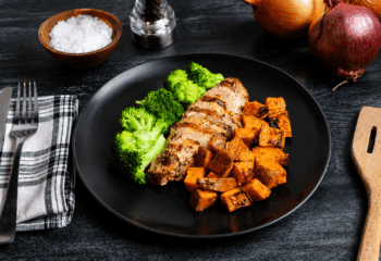Chicken w/ Sweets & Broccoli