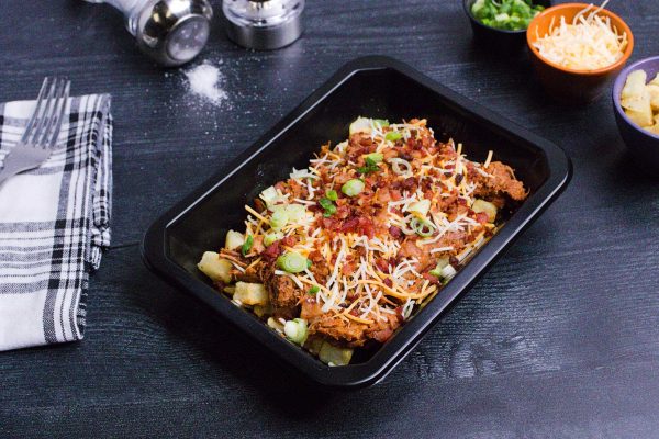 Clean Eats Meal Prep Loaded Beef Potato