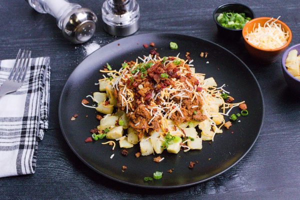 Clean Eats Meal Prep Loaded Beef Potato