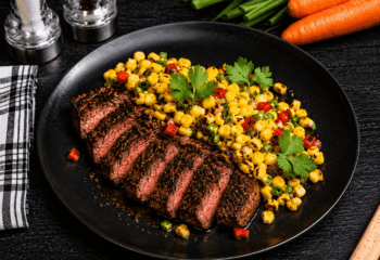 Coffee Crusted Skirt Steak