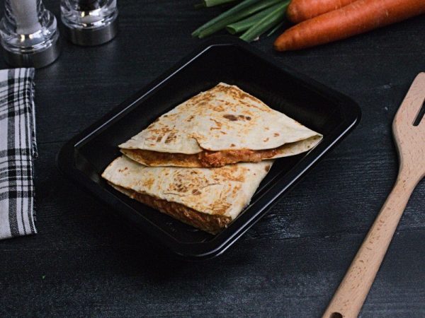 Clean Eats Meal Prep Chicken Parm Quesadilla