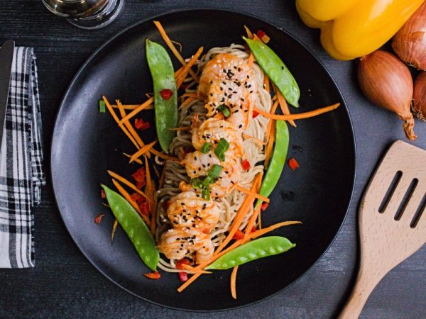 Clean Eats Meal Prep Sesame Ginger Shrimp