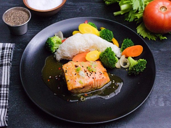 Clean Eats Meal Prep Orange Ginger Salmon