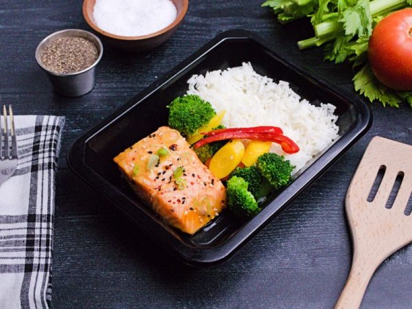 Clean Eats Meal Prep Orange Ginger Salmon