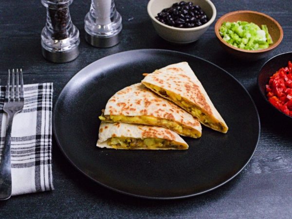 Clean Eats Meal Prep Breakfast Quesadilla