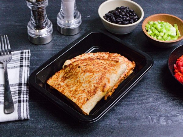 Clean Eats Meal Prep Texas BBQ Beef Quesadilla