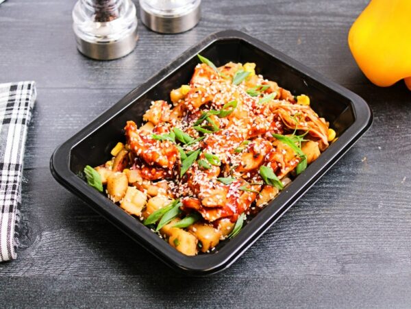 Clean Eats Meal Prep Korean Chicken Homefries