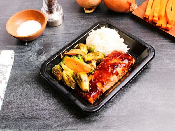 Clean Eats Meal Prep Teriyaki Salmon