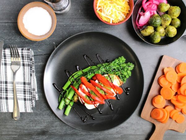 Clean Eats Meal Prep Balsamic Chicken & Mozzarella