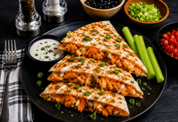 Buffalo Ranch Chicken Quesadilla Buffalo Ranch Chicken Quesadilla