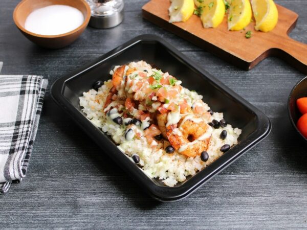 Clean Eats Meal Prep Santa Fe Shrimp