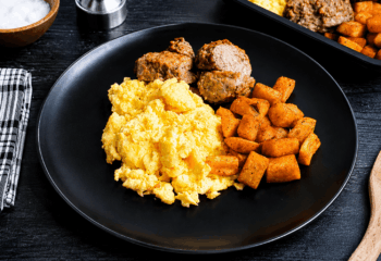 Chicken Sausage & Eggs