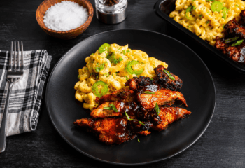 BBQ Chicken w/ Jalapeño Mac & Cheese