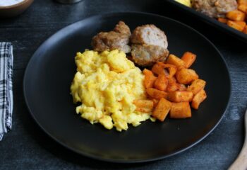 Chicken Sausage & Eggs