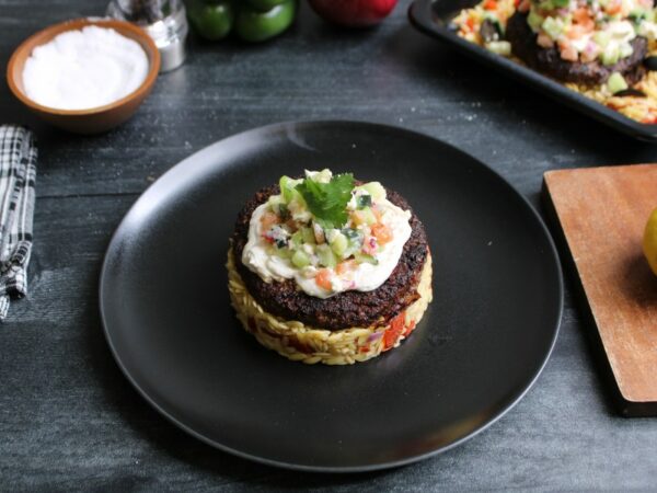 Clean Eats Meal Prep Greek Beef Burger