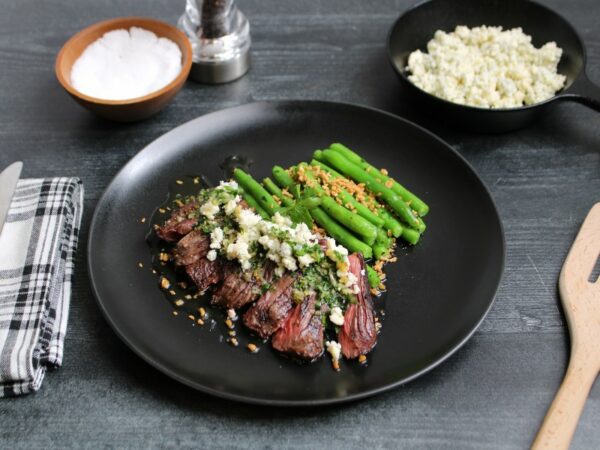 Clean Eats Meal Prep Blue Cheese Steak