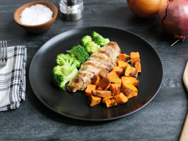 Clean Eats Meal Prep Chicken Sweet Potatoes & Broccoli