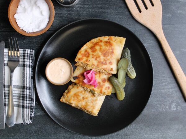 Clean Eats Meal Prep Clean Mac Quesadilla