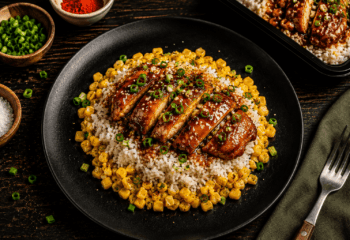Kick'n Bourbon Chicken