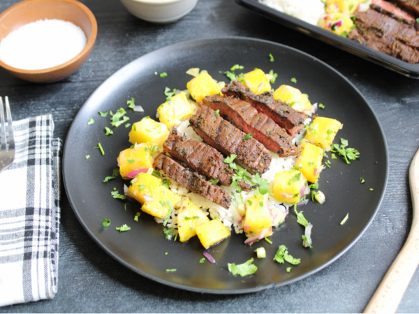 Clean Eats Meal Prep Caribbean steak