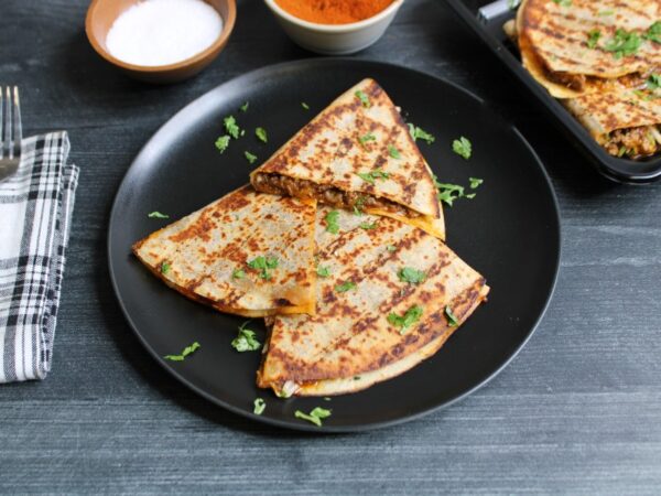 Clean Eats Meal Prep Saigon Street Beef Quesadilla