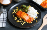 Clean Eats Meal Prep Sriracha Honey Salmon