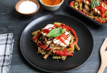 Caprese Turkey Burger