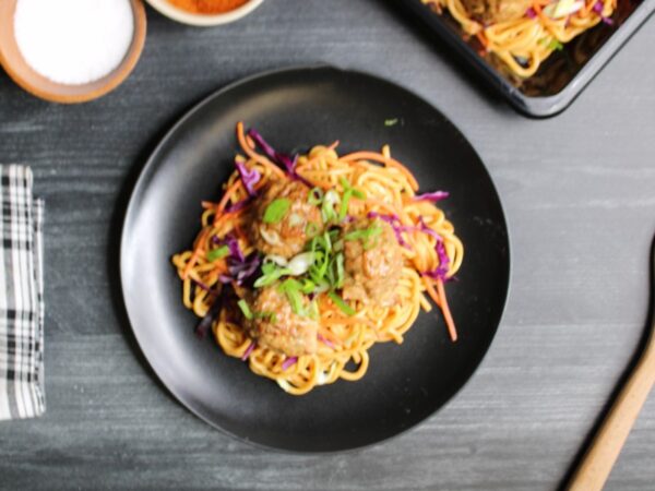 Clean Eats Meal Prep Thai Peanut Chicken Meatballs