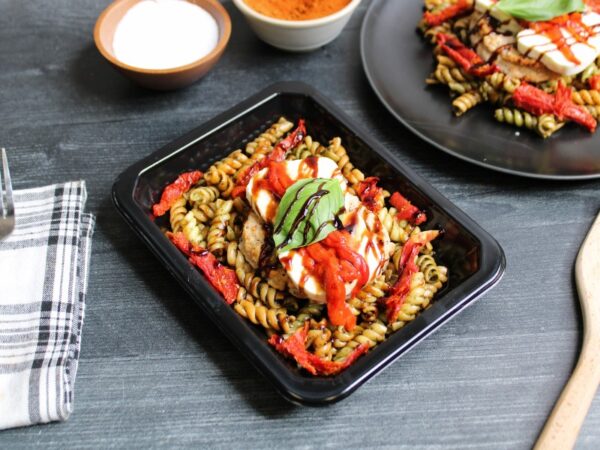 Clean Eats Meal Prep Caprese Turkey Burger