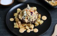 Clean Eats Meal Prep Buffalo Ranch Beef Burger