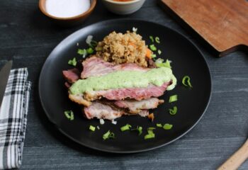 Peruvian Rice Bowl w/ Brisket