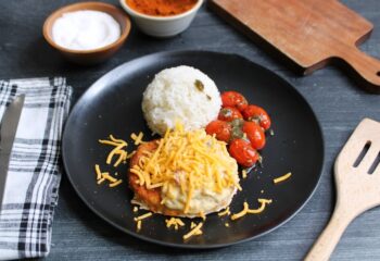 Turkey Burger Elote
