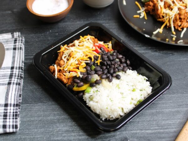 Clean Eats Meal Prep Chicken Fajita Bowl