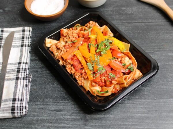 Clean Eats Meal Prep Italian Drunken Noodles
