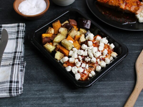 Clean Eats Meal Prep Sweet Feta Salmon