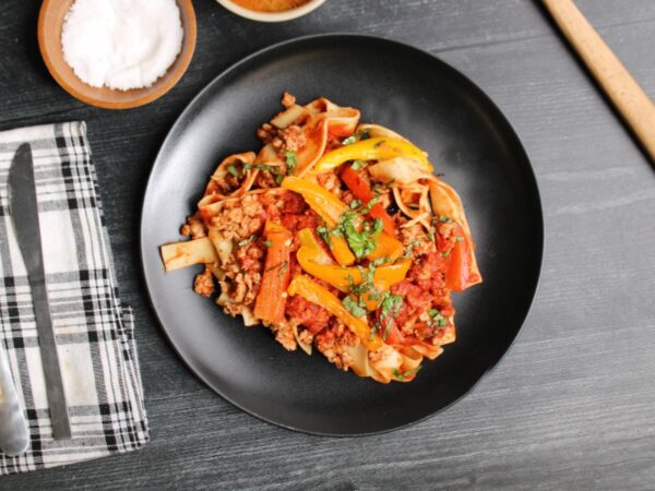 Clean Eats Meal Prep Italian Drunken Noodles