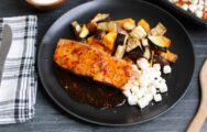 Clean Eats Meal Prep Sweet Feta Salmon