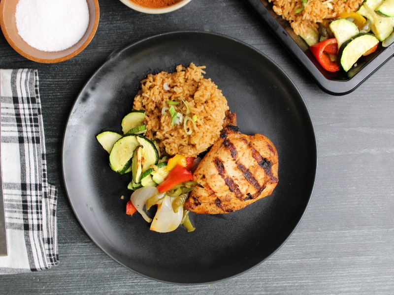 Mardi Gras Cajun Chicken