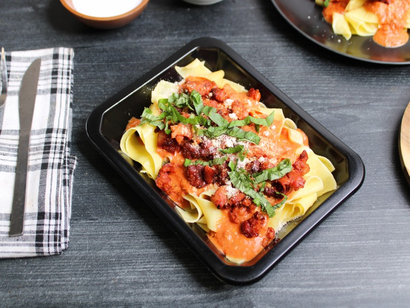 Vodka Sauce Con Chorizo