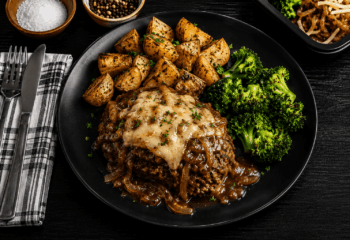 French Onion Beef Meatloaf