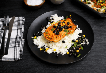 Bang Bang Salmon Taco Bowl Bang Bang Salmon Taco Bowl